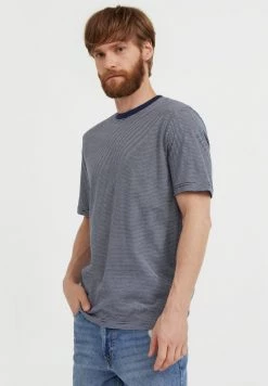 Finn Flare T-Shirt Print - Dark Blue | Herren -Finn Flare Verkaufsladen 7781c00a00354d4794eb1f41f2e9e6b4