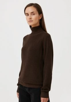 Finn Flare Damen Strickpullover - Brown 12 Finn Flare Damen Strickpullover - Brown -Finn Flare Verkaufsladen 778692d14e8e439da70bbd7415703553