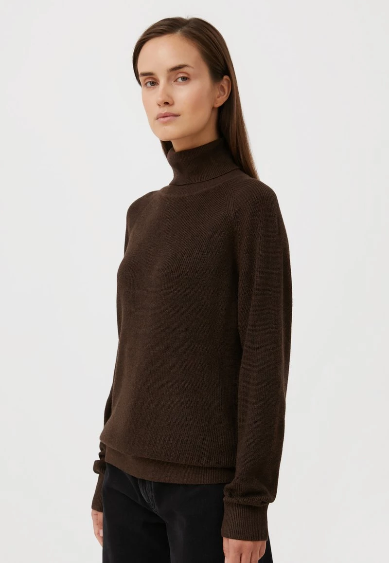 Finn Flare Damen Strickpullover - Brown 6 Finn Flare Damen Strickpullover - Brown – Bild 4