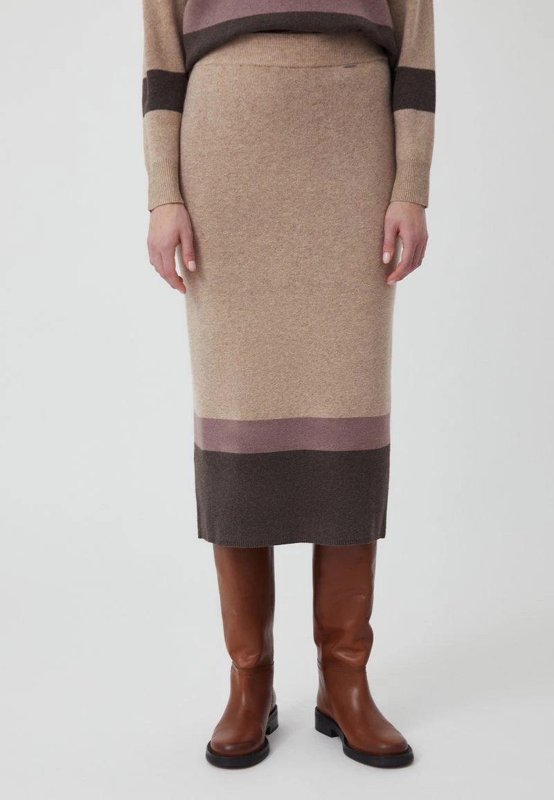 Finn Flare Damen A-Linien-Rock - Light Brown 3 Finn Flare Damen A-Linien-Rock - Light Brown