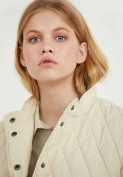 Finn Flare Damen Übergangsjacke - Beige -Finn Flare Verkaufsladen 77dc51e6a1364240943b1a8f4791fec4