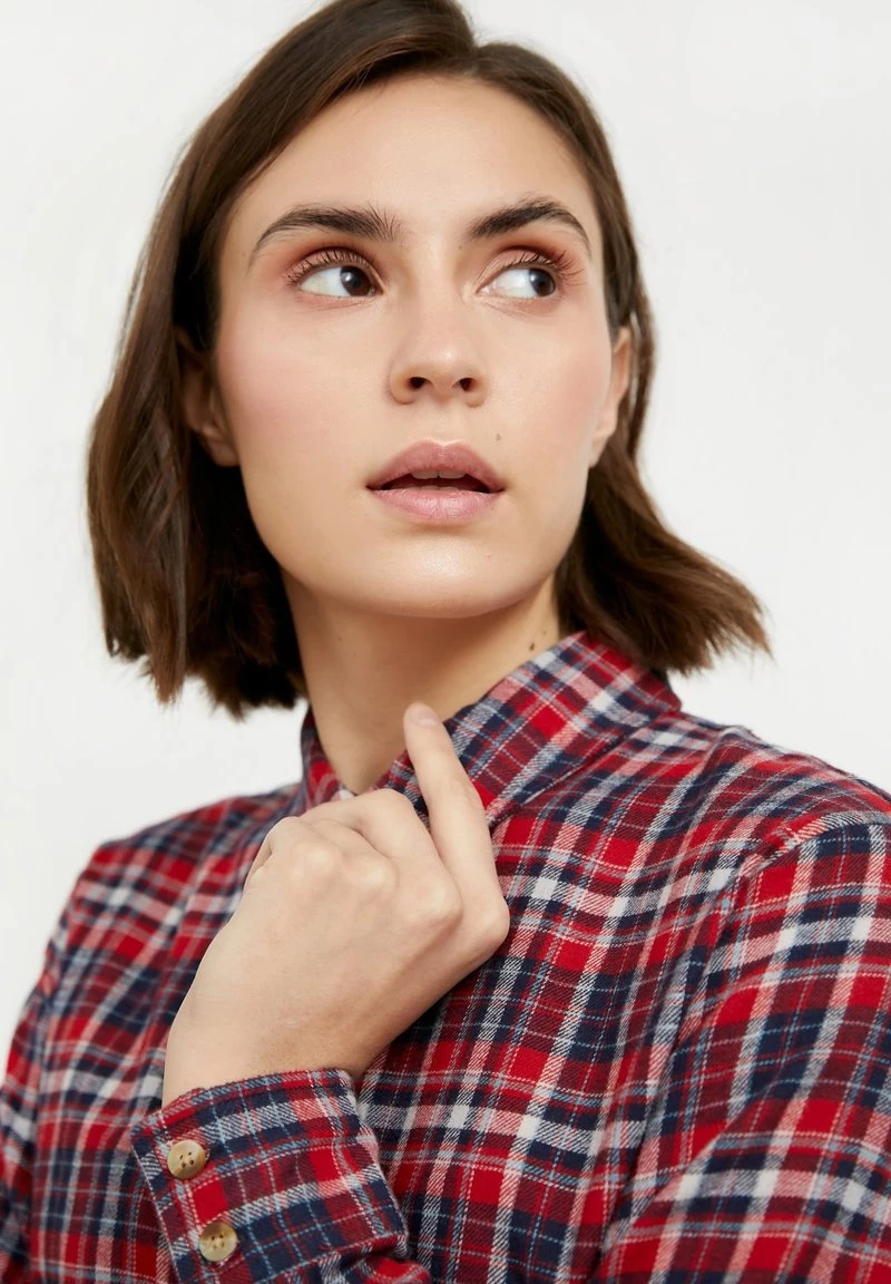 Finn Flare Damen Blusenkleid - Red 7 Finn Flare Damen Blusenkleid - Red – Bild 5