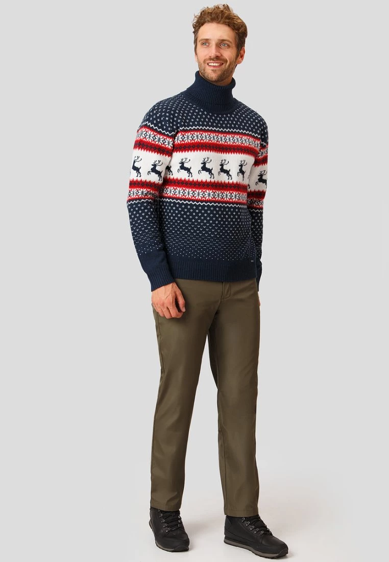 Finn Flare Stoffhose - Olive | Herren 4 Finn Flare Stoffhose - Olive | Herren – Bild 2