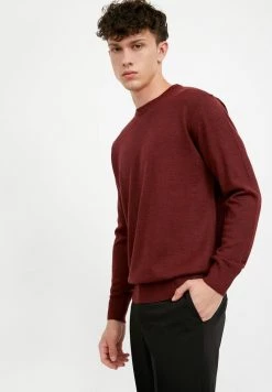 Finn Flare Herren Sweatshirt - Dark Red -Finn Flare Verkaufsladen 7939cda205674aef96b76c2898a9ea3f