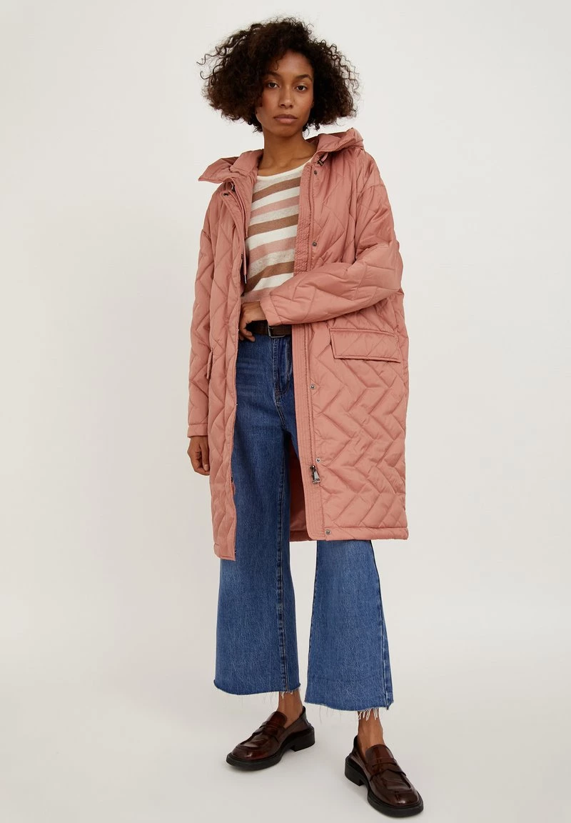 Finn Flare Damen Wintermantel - Light Pink 4 Finn Flare Damen Wintermantel - Light Pink – Bild 2