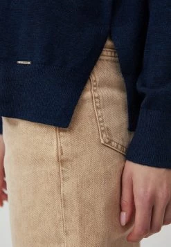 Finn Flare Damen Strickpullover - Dark Blue Melange 14 Finn Flare Damen Strickpullover - Dark Blue Melange -Finn Flare Verkaufsladen 795932aa54fe40c8b0badd644fbb7bd7