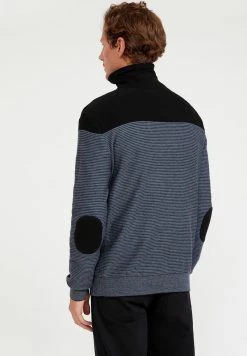 Finn Flare Herren Strickpullover - Black -Finn Flare Verkaufsladen 79b03ca673bc4203a3af612e5afcbcc8