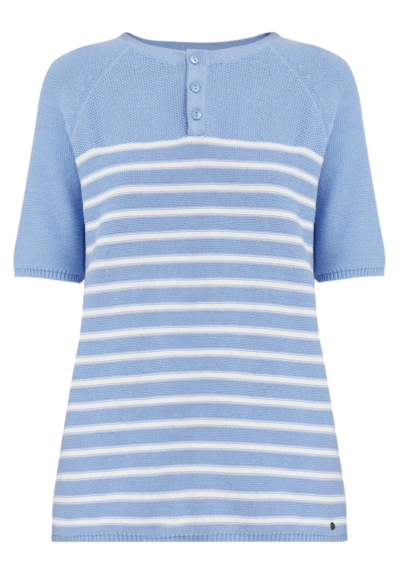 Finn Flare Damen T-Shirt Print - Light Blue 6 Finn Flare Damen T-Shirt Print - Light Blue – Bild 4