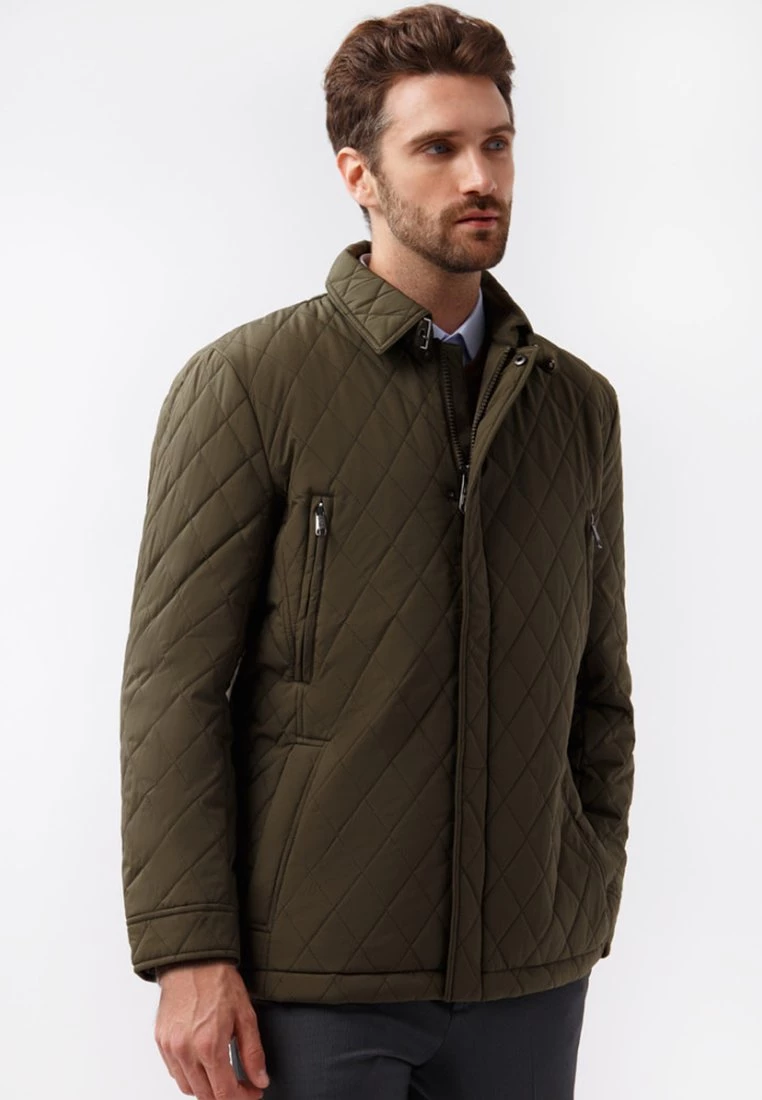 Finn Flare Herren MIT GERADEM SCHNITT - Übergangsjacke - Dark Green 3 Finn Flare Herren MIT GERADEM SCHNITT - Übergangsjacke - Dark Green