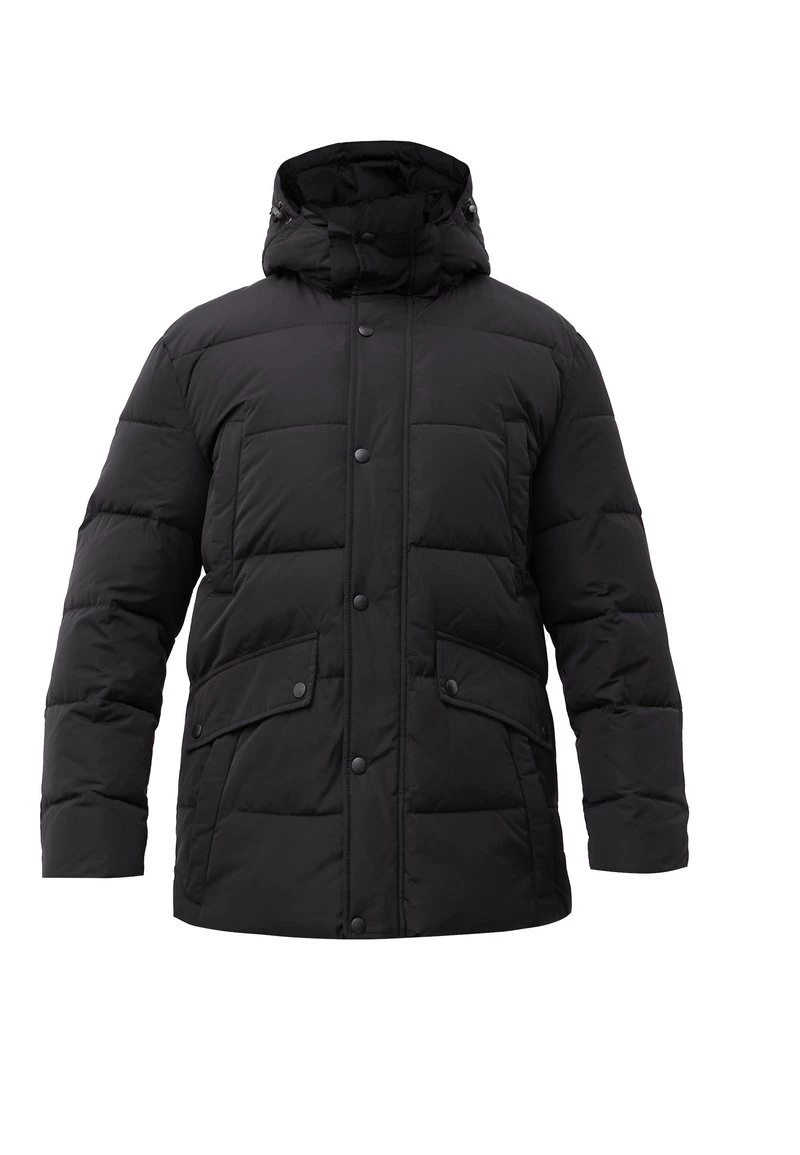 Finn Flare Wintermantel - Black | Herren 7 Finn Flare Wintermantel - Black | Herren – Bild 5