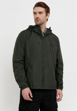 Finn Flare Herren Windbreaker - Dark Green