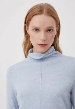 Finn Flare Damen Strickpullover - Light Blue -Finn Flare Verkaufsladen 7a6c1c7c31c1408797b0bee272affedf