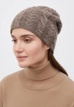 Finn Flare Damen Mütze - Light Brown