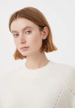 Finn Flare Damen LANGARM - Strickpullover - White 11 Finn Flare Damen LANGARM - Strickpullover - White -Finn Flare Verkaufsladen 7bca463d10304ccabcd40da71c3b716e