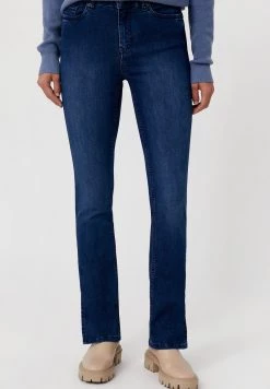 Finn Flare Damen Jeans Bootcut - Dark Blue