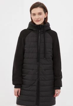 Finn Flare Damen Daunenmantel - Black