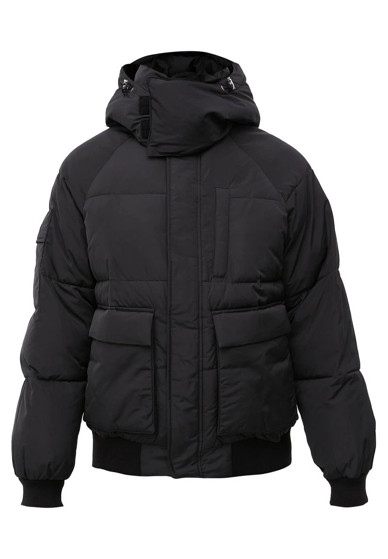 Finn Flare Herren Winterjacke - Black 7 Finn Flare Herren Winterjacke - Black – Bild 5