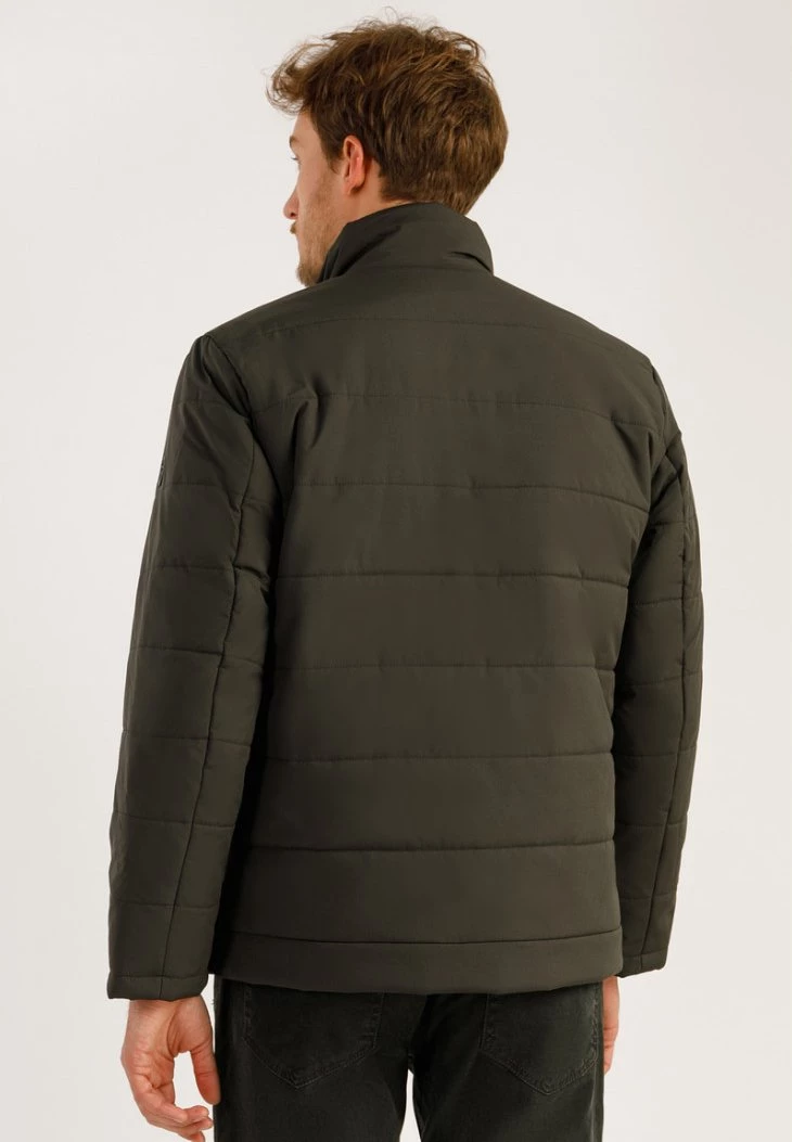 Finn Flare Herren IM MODERNEN LOOK - Winterjacke - Dark Green 5 Finn Flare Herren IM MODERNEN LOOK - Winterjacke - Dark Green – Bild 3