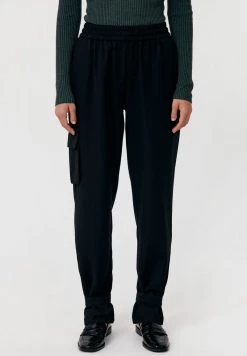 Finn Flare Damen Cargohose - Dark Blue