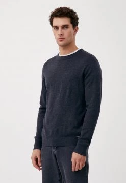 Finn Flare Herren Strickpullover - Dark Grey 10 Finn Flare Herren Strickpullover - Dark Grey -Finn Flare Verkaufsladen 7da07dca0c1e441b9cfd8566c435839c