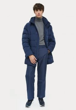 Finn Flare Stoffhose - Dark Blue | Herren