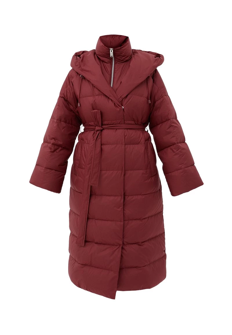 Finn Flare Damen Daunenmantel - Dark Red 9 Finn Flare Damen Daunenmantel - Dark Red – Bild 7