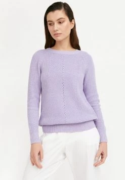 Finn Flare Damen Strickpullover - Lilac