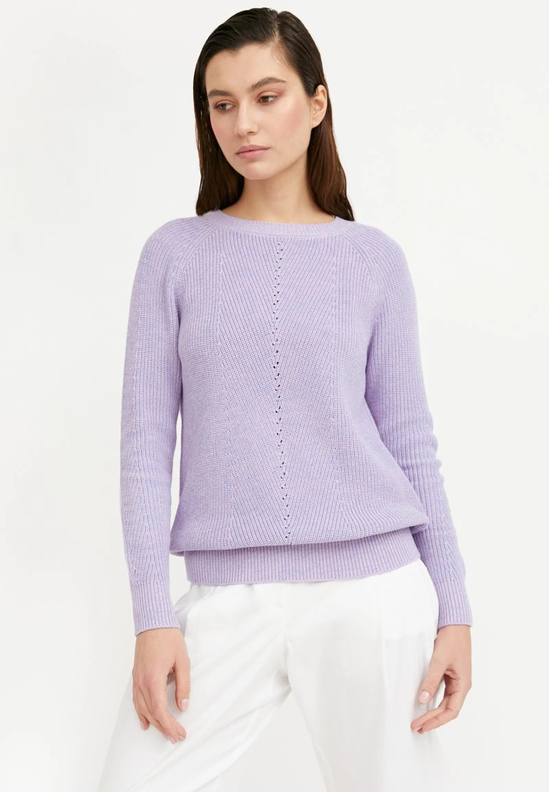 Finn Flare Damen Strickpullover - Lilac 3 Finn Flare Damen Strickpullover - Lilac