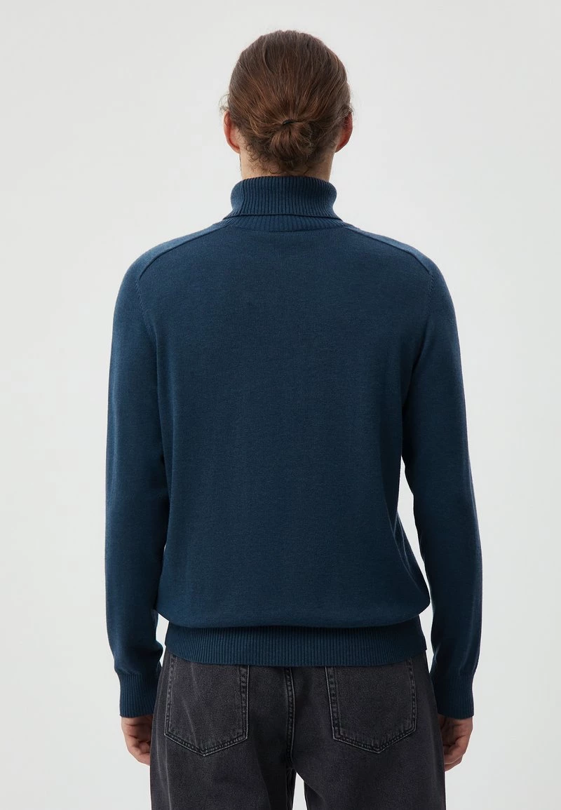 Finn Flare Herren BASIC - Strickpullover - Dark Turquois 5 Finn Flare Herren BASIC - Strickpullover - Dark Turquois – Bild 3