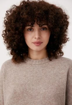 Finn Flare Damen Strickpullover - Light Brown 12 Finn Flare Damen Strickpullover - Light Brown -Finn Flare Verkaufsladen 7e7dce8ab3264fe282273e3c287593ef