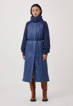 Finn Flare Damen STEPPM - Wintermantel - Dark Blue -Finn Flare Verkaufsladen 7ec0b50ac6d5408ab8542298af8ffe28