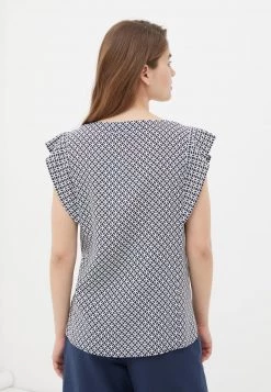 Finn Flare Damen Bluse - Dark Blue 9 Finn Flare Damen Bluse - Dark Blue -Finn Flare Verkaufsladen 7f42d26435db4751894263079761b5fc