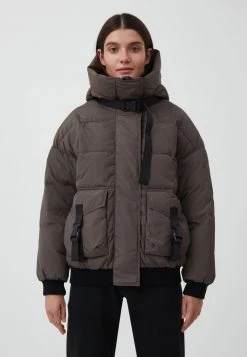 Finn Flare Damen Winterjacke - Dark Brown