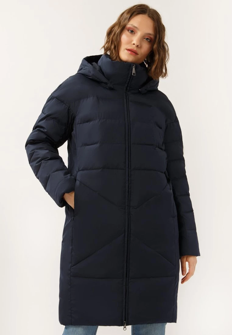 Finn Flare Damen Wintermantel - Cosmic Blue 3 Finn Flare Damen Wintermantel - Cosmic Blue