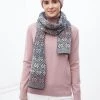 Finn Flare Damen Schal - Grey Pink -Finn Flare Verkaufsladen 7fe034f9ea574b55b15dd55f7049ba02