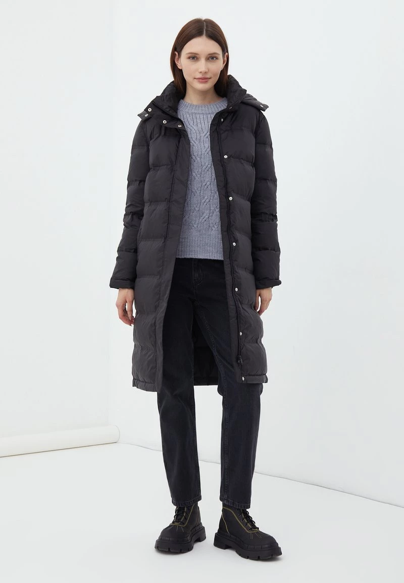 Finn Flare Damen Daunenmantel - Black 4 Finn Flare Damen Daunenmantel - Black – Bild 2