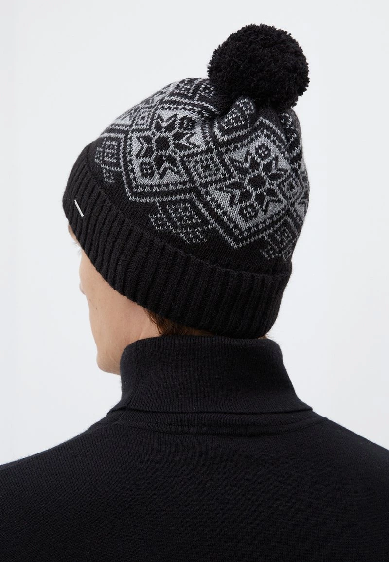 Finn Flare Herren Mütze - Black 4 Finn Flare Herren Mütze - Black – Bild 2