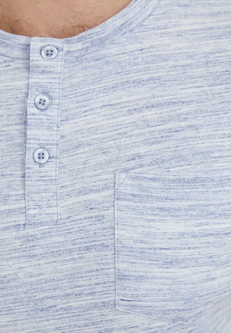 Finn Flare Herren T-Shirt Basic - Grey Blue 8 Finn Flare Herren T-Shirt Basic - Grey Blue – Bild 6