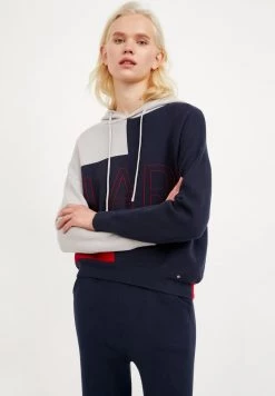 Finn Flare Damen Kapuzenpullover - Dark Blue