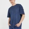 Finn Flare T-Shirt Print - Dark Blue | Herren -Finn Flare Verkaufsladen 820c847aec494f969cc6cf5942ec8fc8