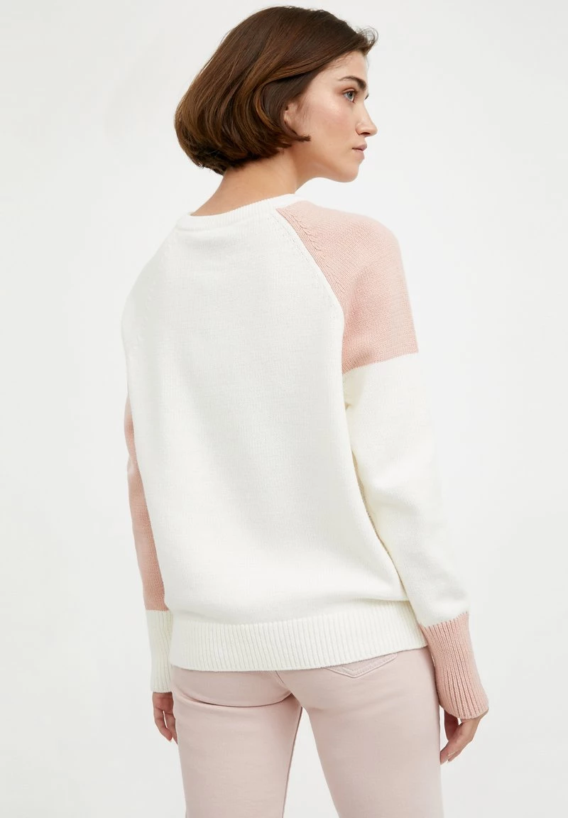 Finn Flare Damen Strickpullover - White 5 Finn Flare Damen Strickpullover - White – Bild 3