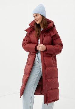 Finn Flare Damen DAUNENMANTEL - Daunenmantel - Dark Red -Finn Flare Verkaufsladen 825c34551e0d426e9ba3d1ba0484ad36