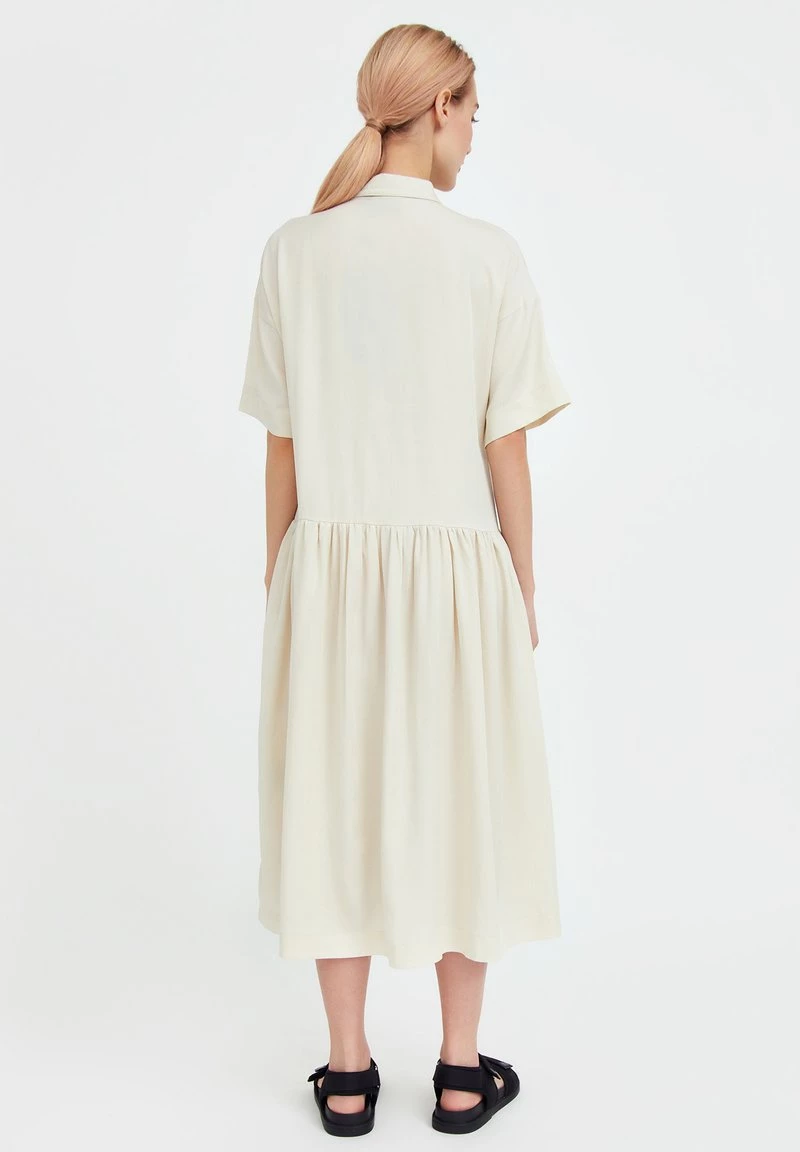 Finn Flare Blusenkleid - Beige | Damen 5 Finn Flare Blusenkleid - Beige | Damen – Bild 3