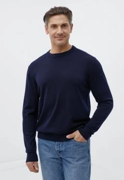 Finn Flare Herren Sweatshirt - Dark Blue