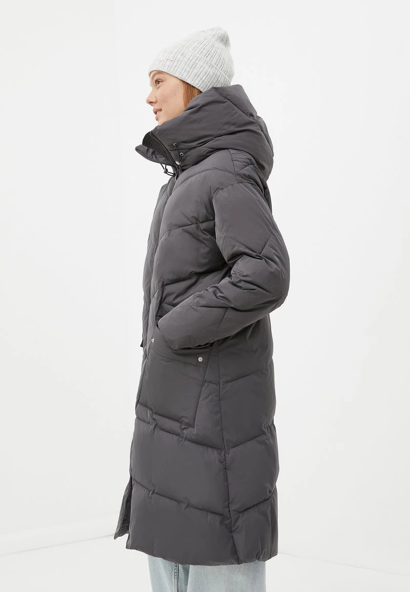 Finn Flare Damen Wintermantel - Dark Grey 6 Finn Flare Damen Wintermantel - Dark Grey – Bild 4