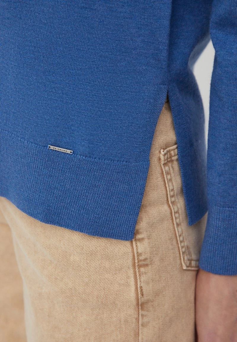 Finn Flare Damen Strickpullover - Light Blue 8 Finn Flare Damen Strickpullover - Light Blue – Bild 6