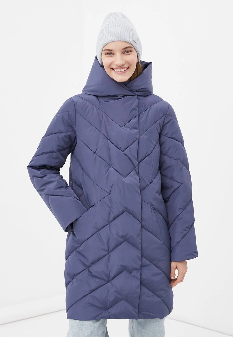 Finn Flare Damen Wintermantel - Dark Blue 3 Finn Flare Damen Wintermantel - Dark Blue