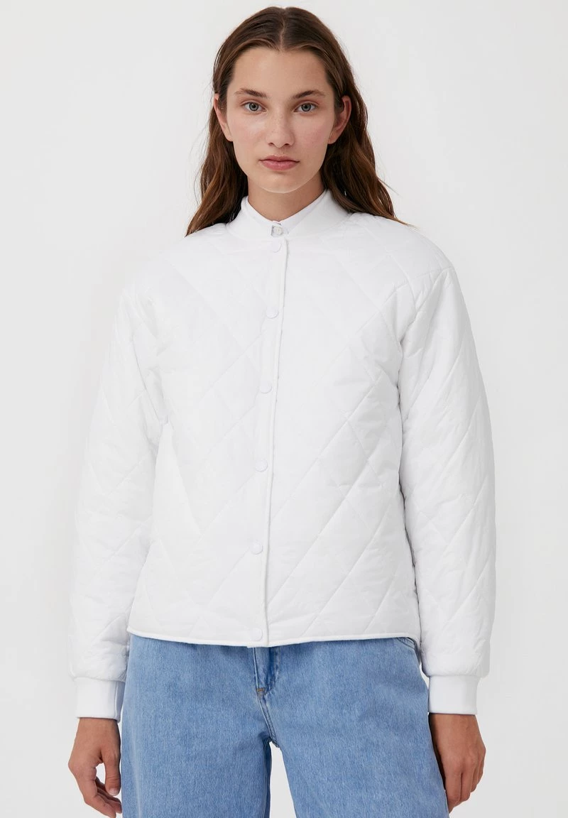 Finn Flare Damen Bomberjacke - White 3 Finn Flare Damen Bomberjacke - White