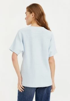 Finn Flare Damen RUNDHALS - T-Shirt Print - Grey-blue 10 Finn Flare Damen RUNDHALS - T-Shirt Print - Grey-blue -Finn Flare Verkaufsladen 85a04581dfc9459e9b95006f70b4db1c