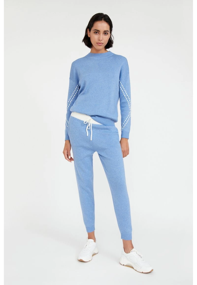 Finn Flare Strickpullover - Light Blue | Damen 4 Finn Flare Strickpullover - Light Blue | Damen – Bild 2